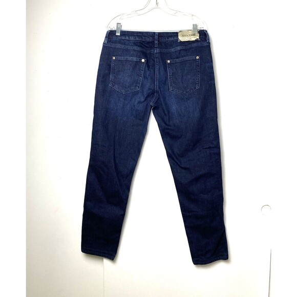Roberto Cavalli Blue Jeans Denim Straight Leg Stretchy Womens Size 33x38 - Picture 5 of 14